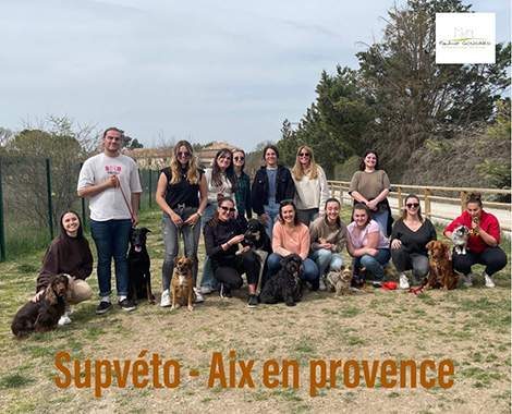 Apprenants Supvéto Aix-en-Provence du mois d'avril 2022